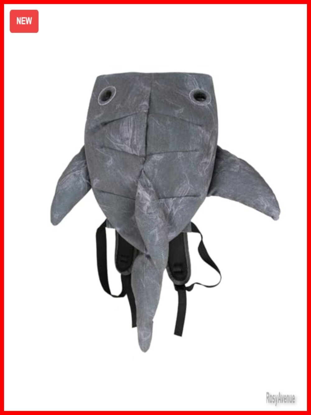 Large Whale Shark Backpack Cute Street Fashion Bag for Adults Ita Bag